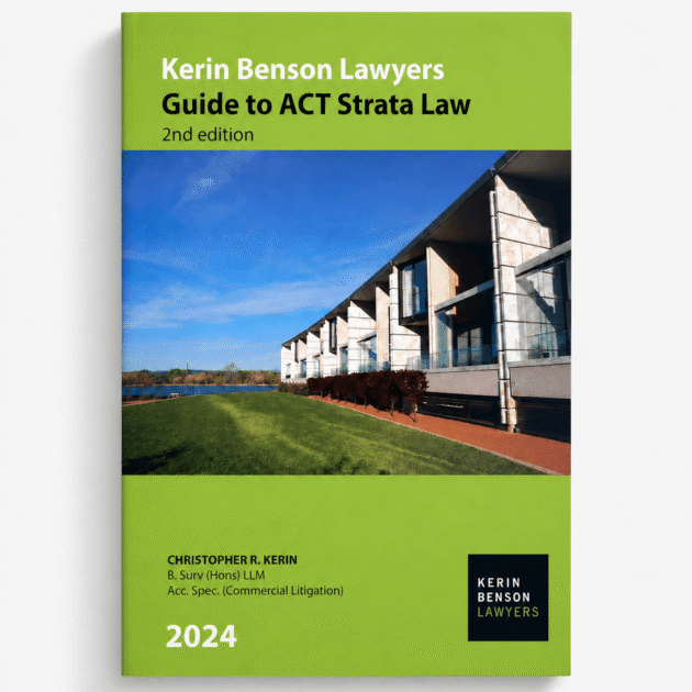 Guide to ACT Strata Law